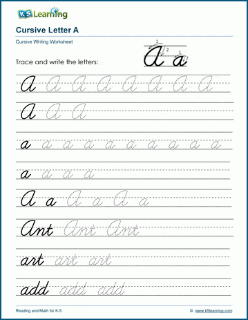 practice writing letters printable worksheets